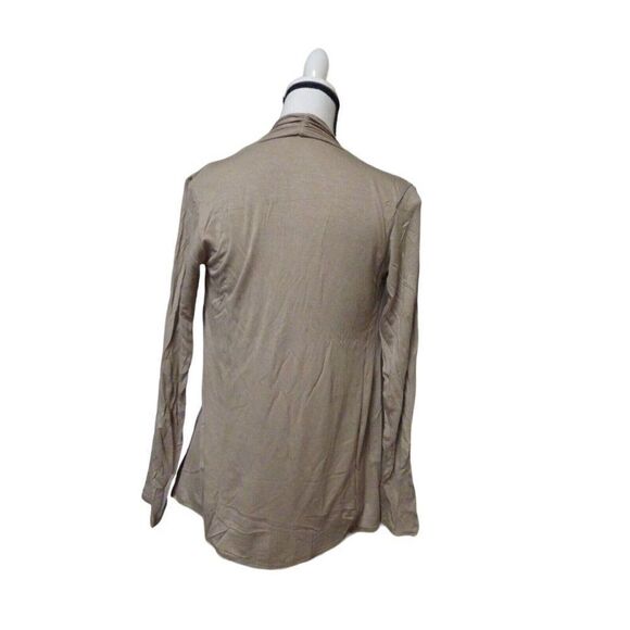 Free To Live Women’s Light weight Rayon Cardigan/ Duster, Size S, Beige - Picture 4 of 6